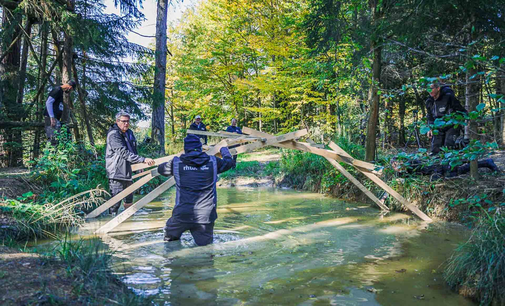Teamaufgabe: Da-Vinci-Brücke